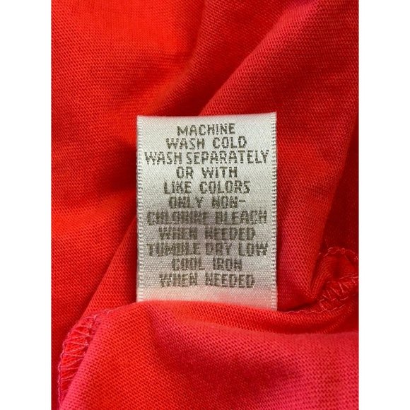 Preswick & Moore Women's Petite Ruched Tank in Coral Red - Size PL - Picture 5 of 5